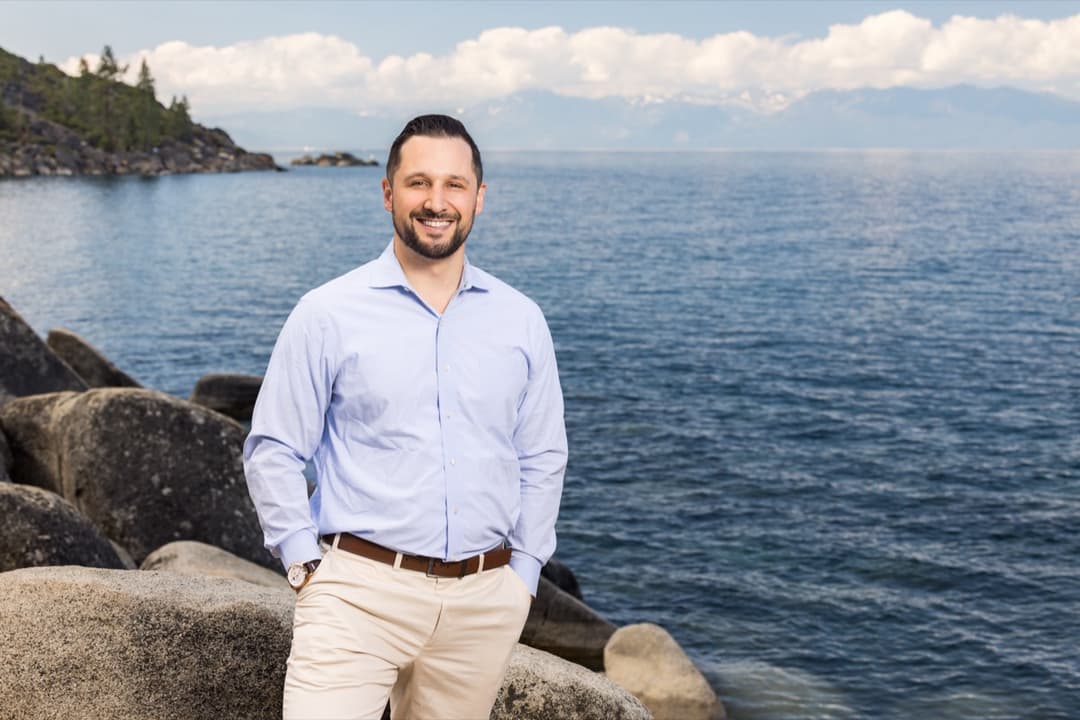 Joshua St. Laurent at Lake Tahoe